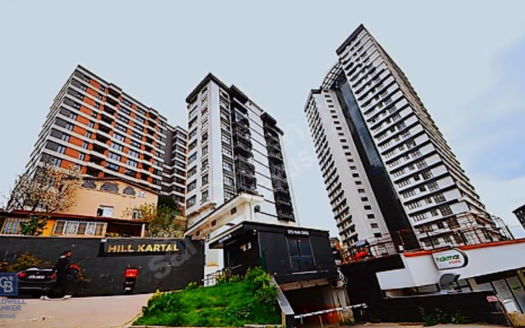 HİLL KARTAL PROJESİNDE DENİZ MANZARALI 2+1 SATILIK DAİRE